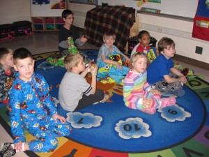 Dillon Elementary Celebrates their Return to School with Pajama Day