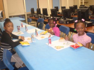 Dye Elementary Students Participated in a "Good for a Sub" Celebration