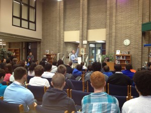 Motivational Speaker, Mark Elswick Visits CAHS