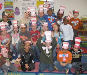 Dillon Elementary Celebrates Reading Month by Honoring Dr. Seuss' Birthday!