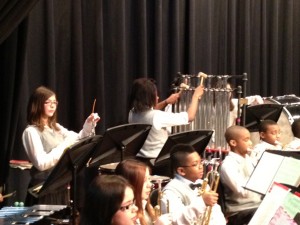 6th Graders put on a Great Band and Orchestra Performance