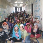 Fifth Graders at Dye Celebrate Reading Month