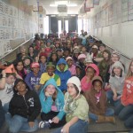 Fifth Graders at Dye Celebrate Reading Month