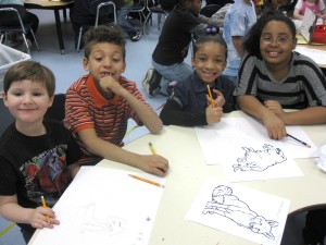 Dillon Students Work on Animal Reports